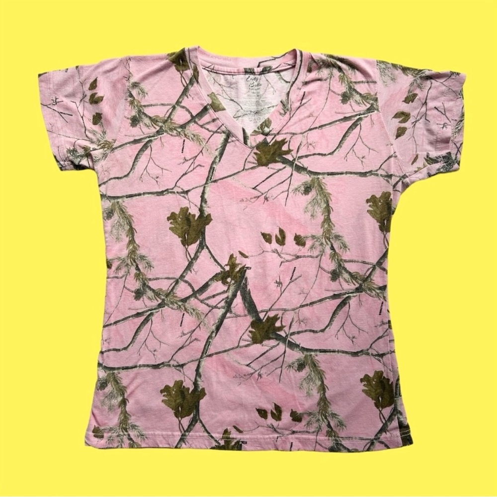 Realtree Baby Doll Short Sleeve Pink XL